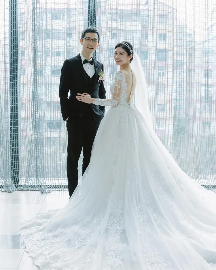 蒼藍鴿老婆超仙。翻攝自「OhHiYao 早安攝影工作室」臉書