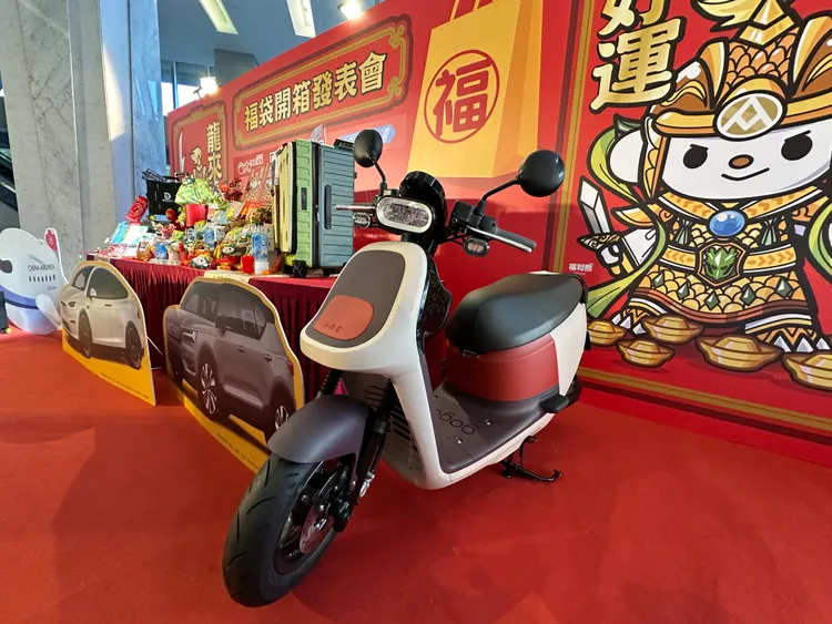 15台價值79800元Gogoro電動車。陳怡文攝