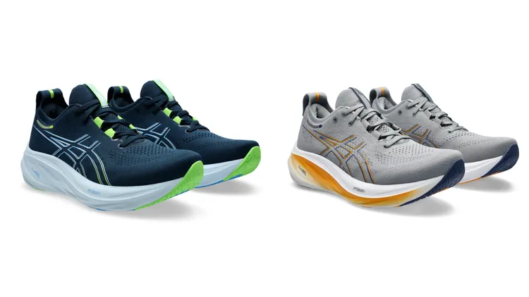 GEL-NIMBUS 26男款1011B794-400（左）、1011B794-020（右），各4980元。品牌提供