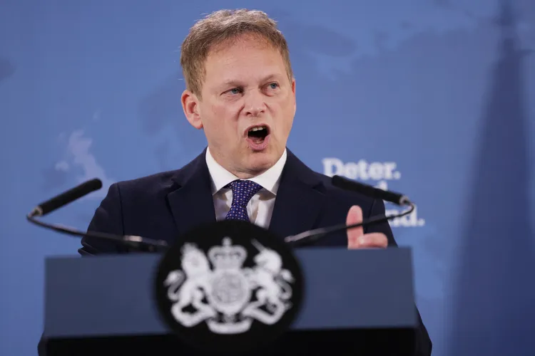 英國國防大臣夏普斯指出，現在是新時代的開端，世界正從「戰後」向「戰前」時期過渡。路透社
