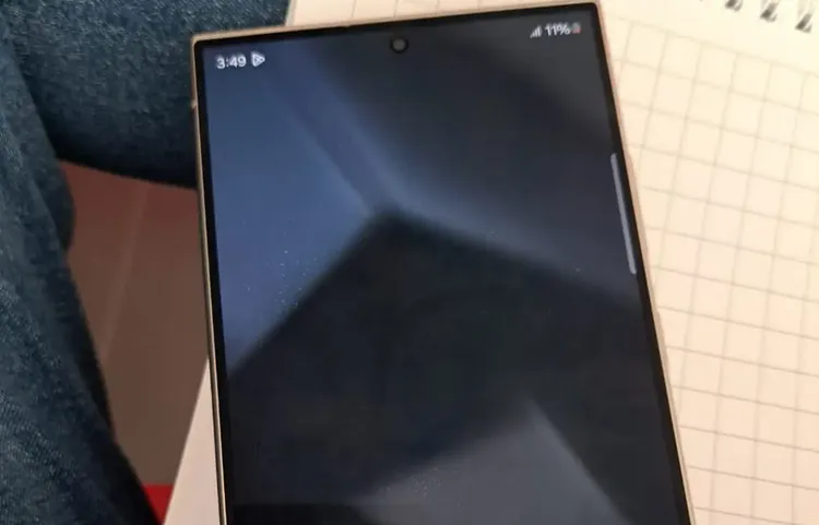 三星S24 Ultra真機照。照片來源@WorkaholicDavid