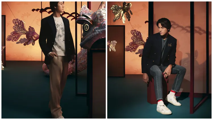 形象片場景中遍佈中國紙雕藝術家溫秋雯精心打造的燈籠。品牌提供