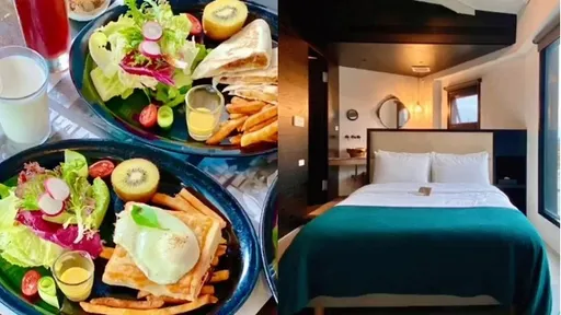 穀倉改建的咖啡廳！一眼望去就是療癒山　還有神祕小閣樓