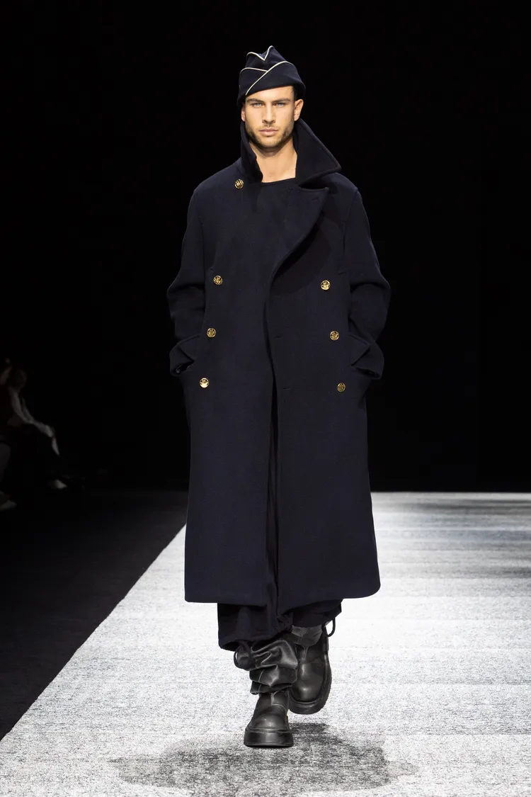 EMPORIO ARMANI 2024秋冬男裝。品牌提供