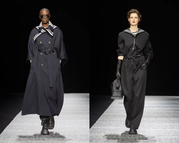 EMPORIO ARMANI 2024秋冬男裝。品牌提供