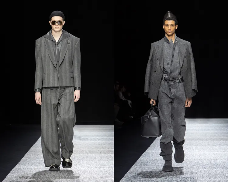 EMPORIO ARMANI 2024秋冬男裝。品牌提供