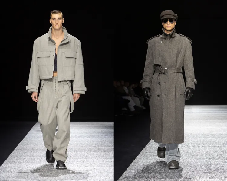 EMPORIO ARMANI 2024秋冬男裝。品牌提供
