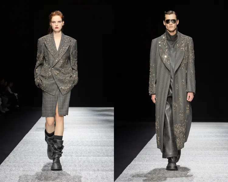 EMPORIO ARMANI 2024秋冬男裝。品牌提供