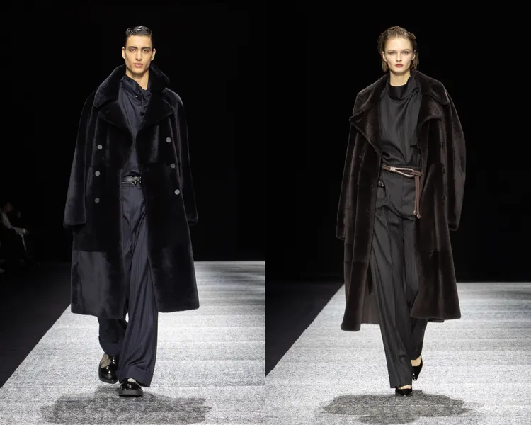 EMPORIO ARMANI 2024秋冬男裝。品牌提供