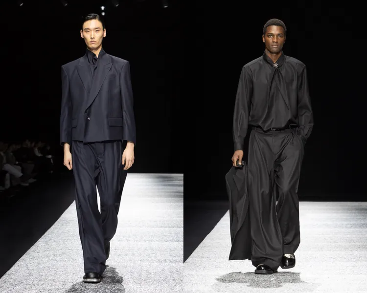 EMPORIO ARMANI 2024秋冬男裝。品牌提供