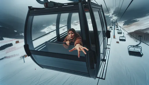 女子滑雪場失蹤15小時險「上天國」 呼救到失聲!整夜困在半空纜車