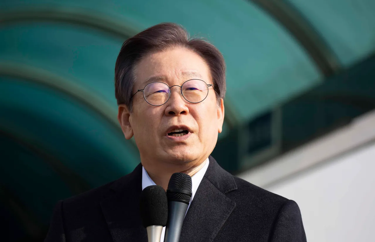 李在明今天出院。新華社