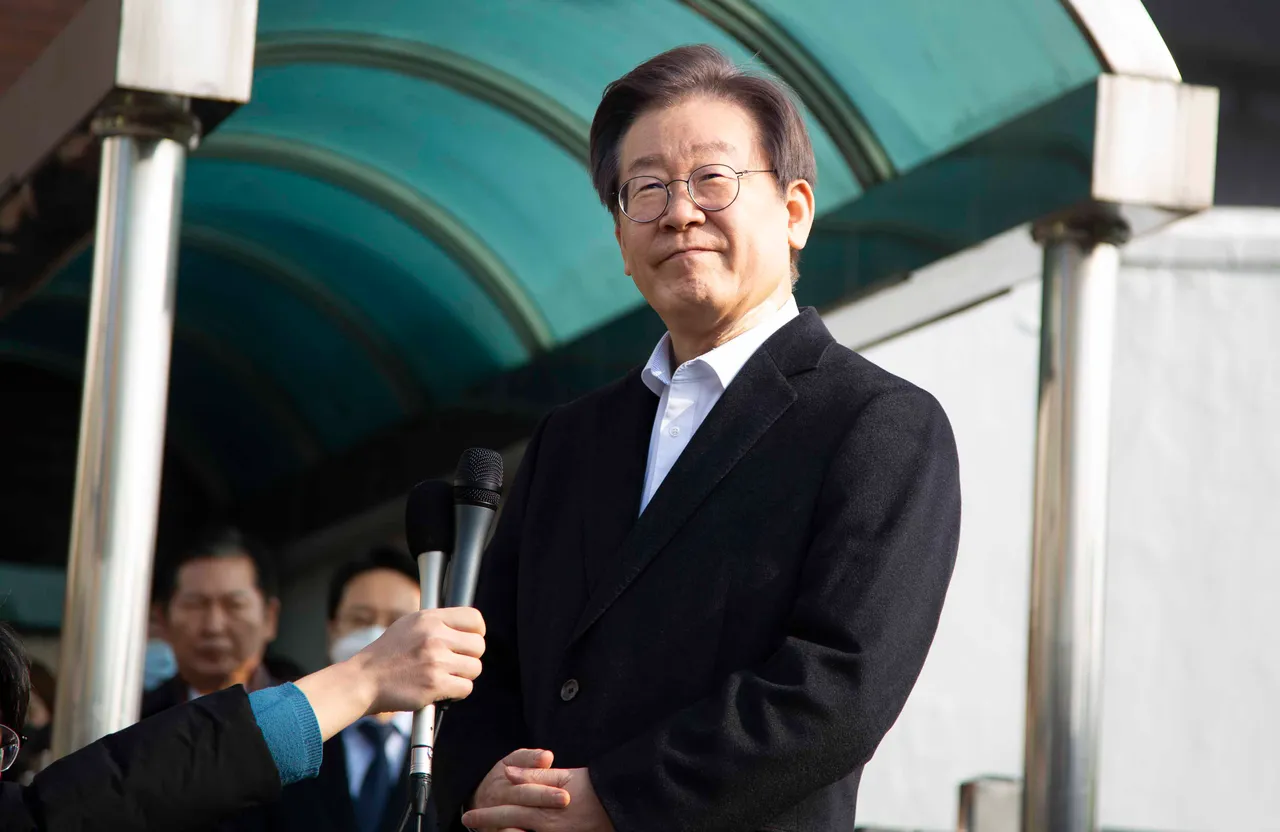 李在明今天出院。新華社
