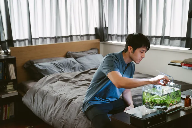 胡宇威扮演醫生。大愛提供