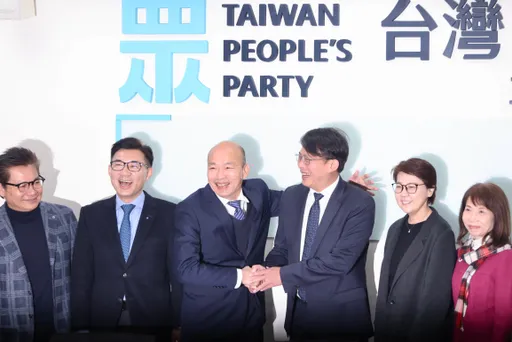 與韓國瑜共同拜會民眾黨團「爭龍頭」 江啟臣:盼攜手合作