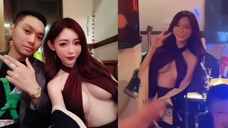 有「最辣日文女教師」之稱的長瀨昆妮，以前跟在直播主連千毅身邊擔任助理。翻攝長瀨昆妮IG