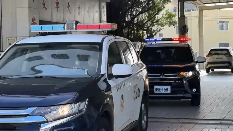 虎尾警分局出動大批警力到場。民眾提供