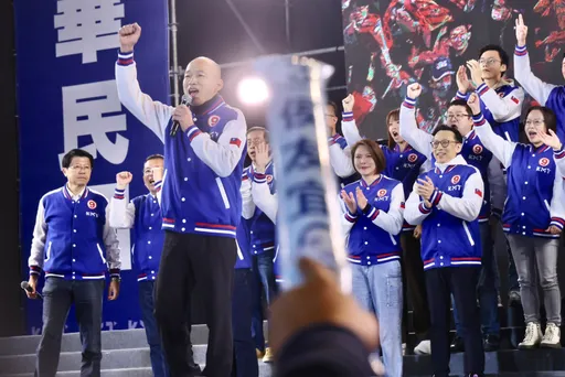 侯友宜選前之夜｜韓國瑜：拜託鄉親給我力量　支持侯康配「讓8年烏雲變彩雲」