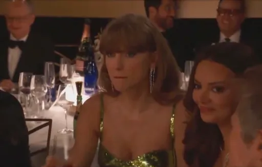 金球獎主持人當眾拿新戀情開玩笑　泰勒絲被虧「鏡頭少」臭臉提早離席