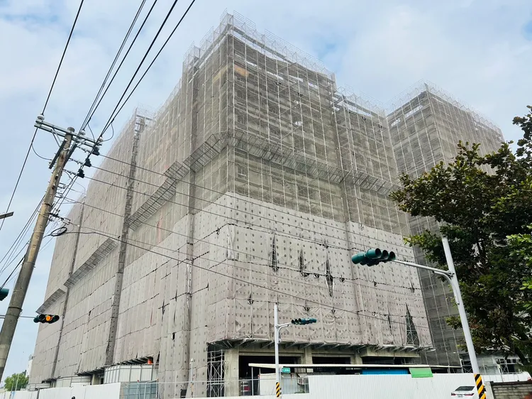 仁德區二空A區臺南公宅。都發局提供