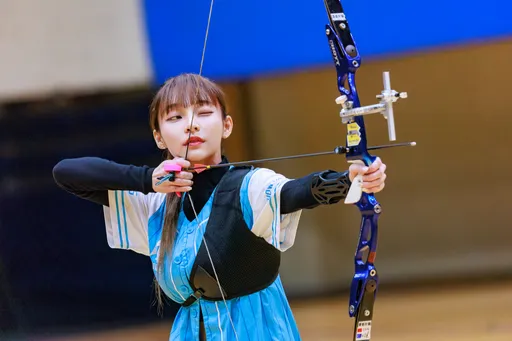 神射手現身 林襄架勢滿分