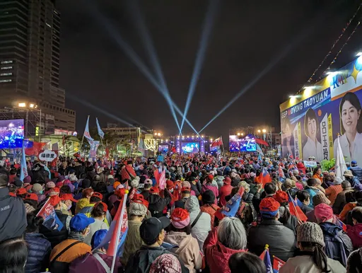 國民黨回防桃園大票倉! 6萬人壓境拚場民進黨