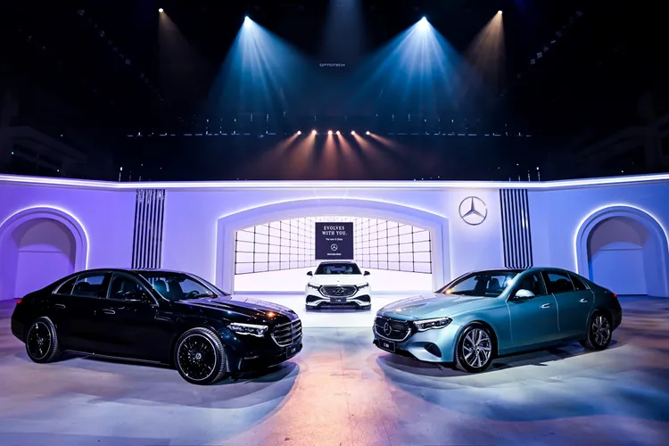2023年Mercedes-Benz在台灣導入27款新車型，其中休旅車系全年成長15%。原廠照片