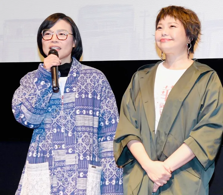 《華麗計程車行》黃舒湄（左）、林嘉俐劇中飾演個性鮮明的女司機。華視、LINE TV提供