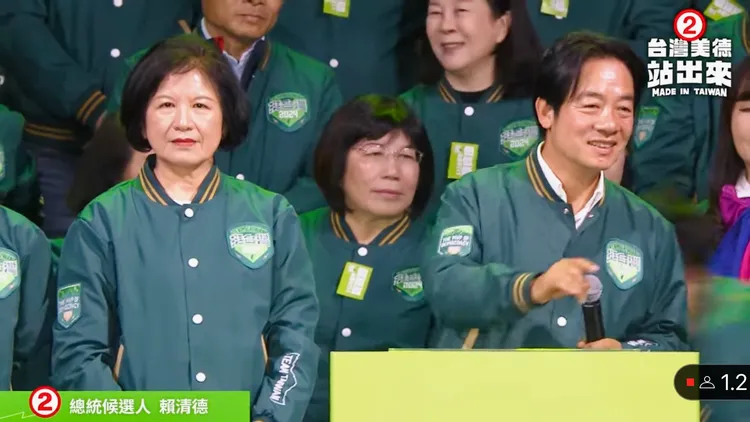 賴清德強調「對貪汙、黑金無容忍」，該辦就辦、該移送就移送、該離開就離開。取自共訊畫面