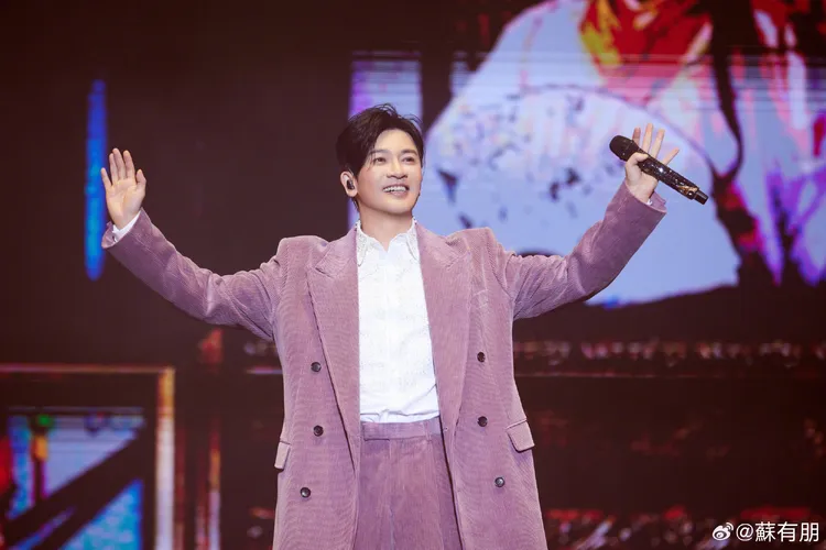 蘇有朋也現身央視春晚首次聯合彩排。翻攝蘇有朋微博