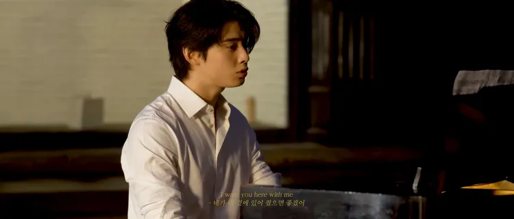 車銀優自彈自唱《Love Is Gone》獻給文彬。翻攝YouTube