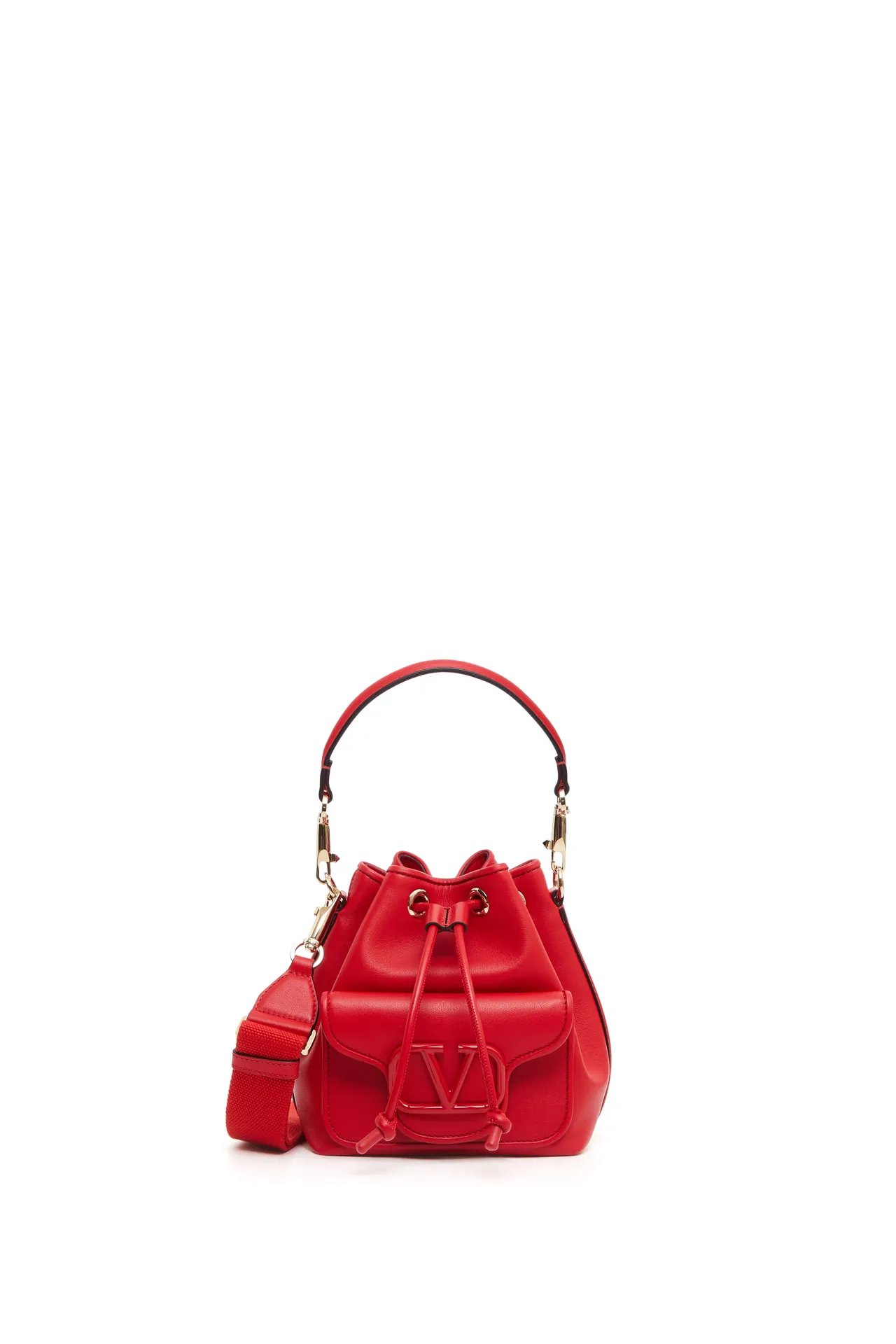 Valentino Garavani Locò Bucket Bag,8萬2000元。品牌提供
