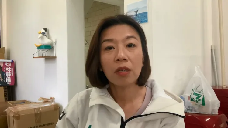 林靜儀反批顏寬恒「臭屁股怕人搵」，自己做過的這些事情還怕人家宣傳。林靜儀競總提供