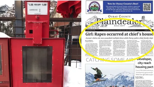 现在全世界都知道了！警长子涉在家性侵少女　媒体爆料「竟被偷光报纸」