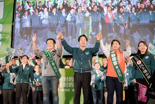 賴清德南投造勢大打抗中牌 批藍白若掌國會「將走向一國兩制」