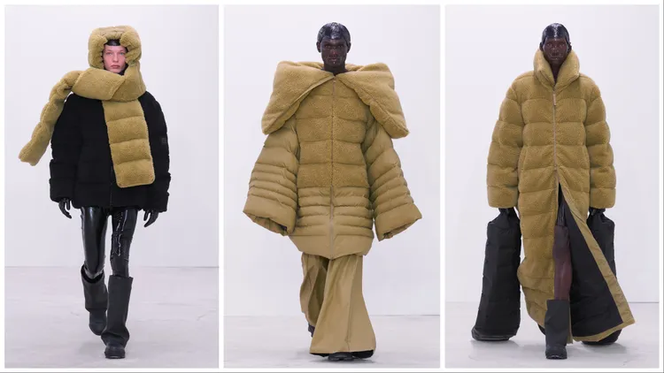 RAINS2024秋冬系列。品牌提供