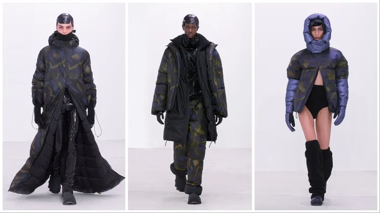 RAINS2024秋冬系列。品牌提供