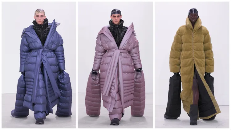 RAINS2024秋冬系列。品牌提供