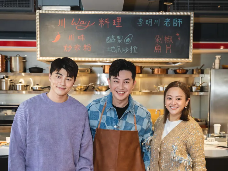 好友何嘉文、余宥樂站台。Noritake、IUSE餐廚提供