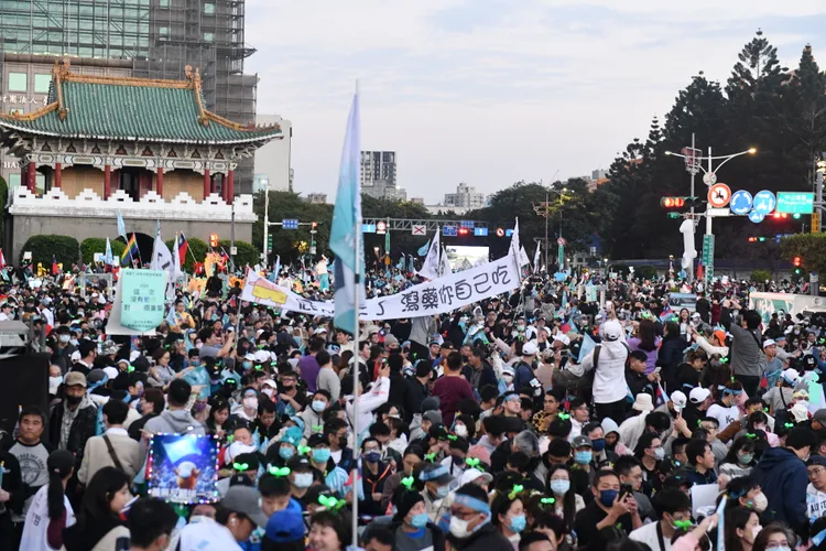 柯粉包圍景福門。攝影中心