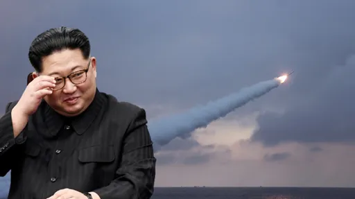 北韓官媒:金正恩視導潛射巡弋飛彈試射