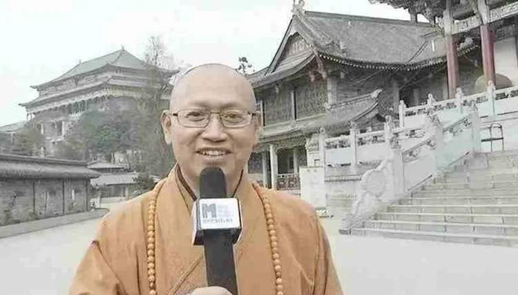 釋照杰原本是四川省大寺石象寺的住持。翻攝微博/四川省石象寺