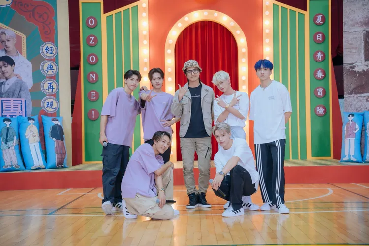 王少偉登上《Ozone夏日青春冒險》。寬想國際娛樂提供