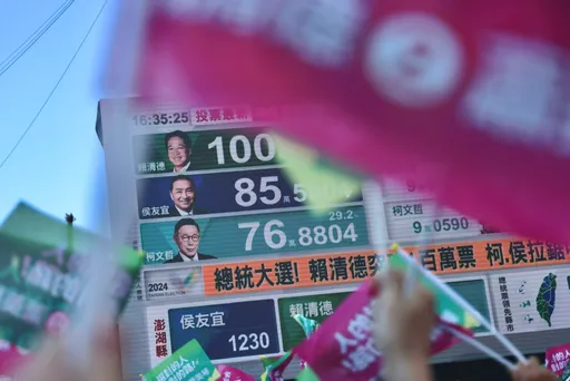 賴清德一路領先!19:30將開國際記者會 蔡英文20:15現身