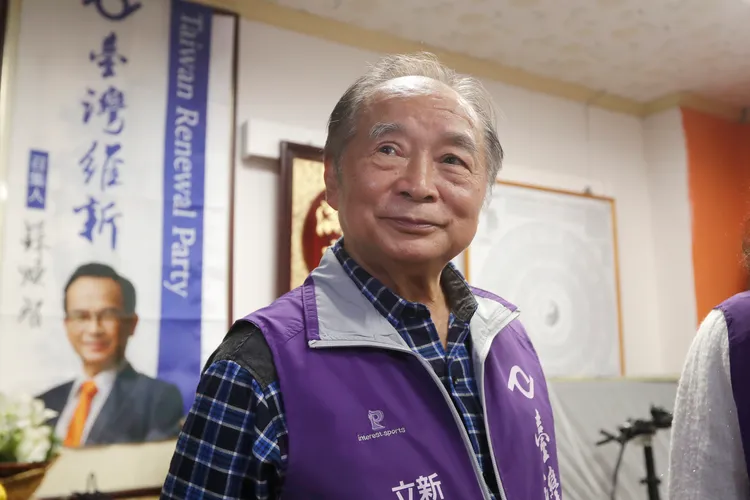 曾任香港區議會議員的徐百弟，今年在台角逐立委席次。美聯社