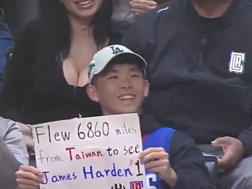 哈登對台灣小球迷比愛心登NBA推特！卻因爆乳的她全歪樓