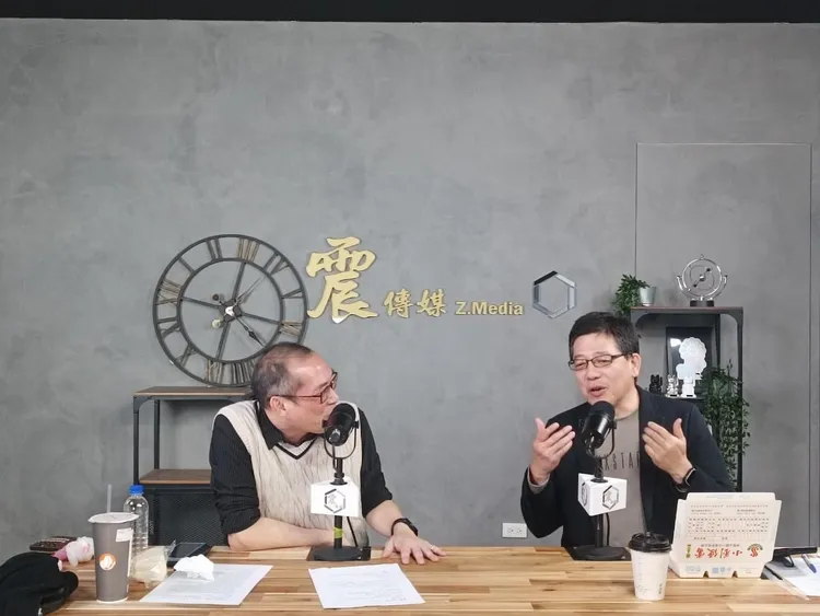 謝立功節目專訪爆料。震傳媒提供