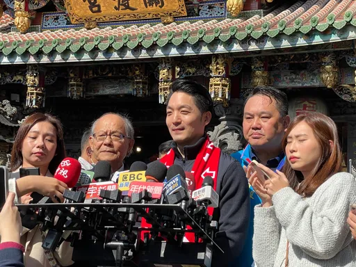 2026迎戰黃珊珊、吳思瑤? 初四拜廟!蔣萬安避談:祈求風調雨順