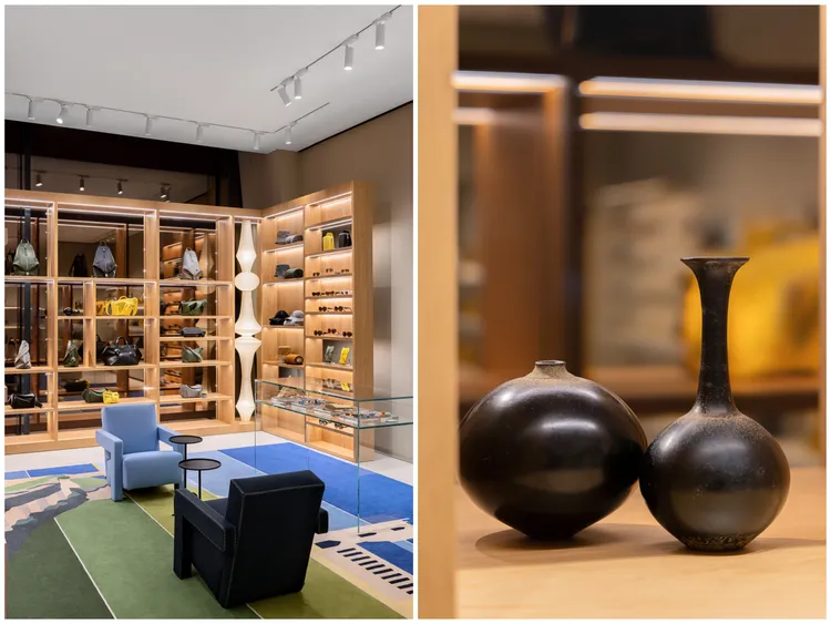 LOEWE位在Diamond Towers的臨時專門店。品牌提供