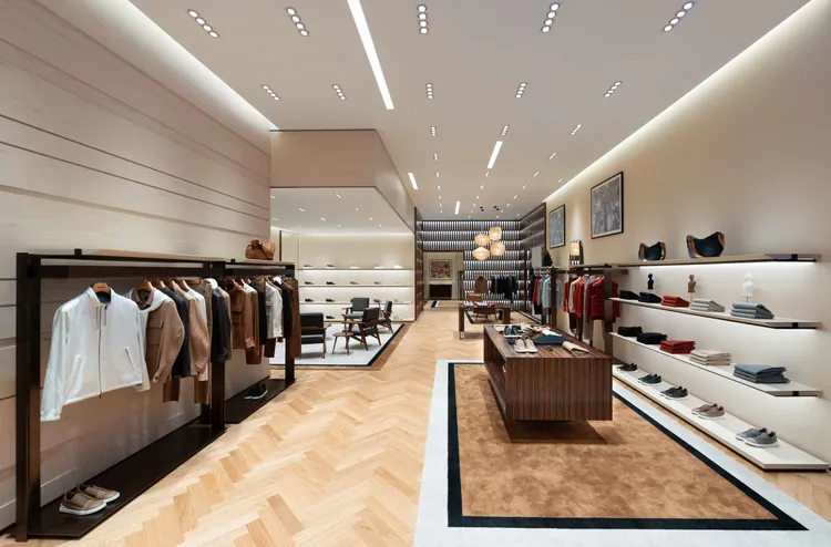 ZEGNA台北101旗艦店。品牌提供